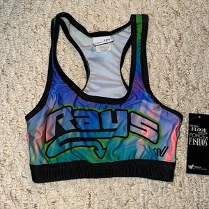 Stingray Allstars cheer sports bra NWT (size XS)